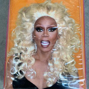 Rupaul Polished Platinum Wig